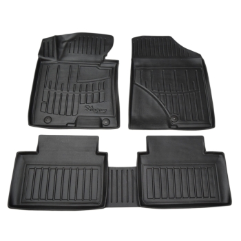 Dywaniki gumowe, korytkowe 3D, Stingray - Kia Ceed 2012-2018r./ 5 el.